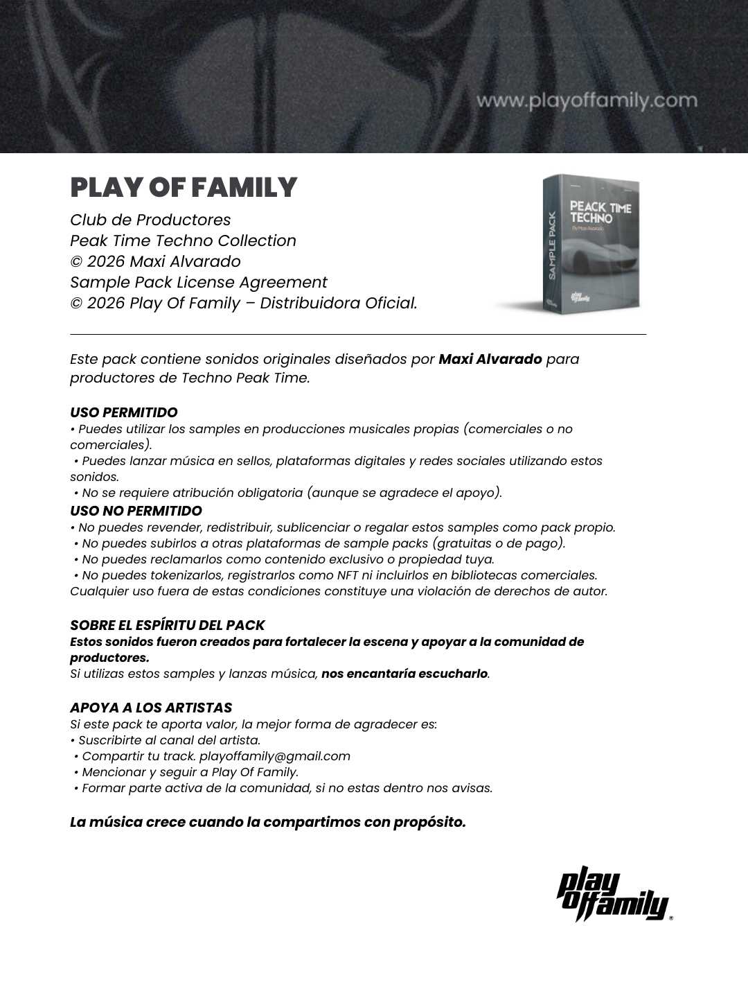 Sample Pack by Maxi Alvarado @playoffamily - Imagen 3